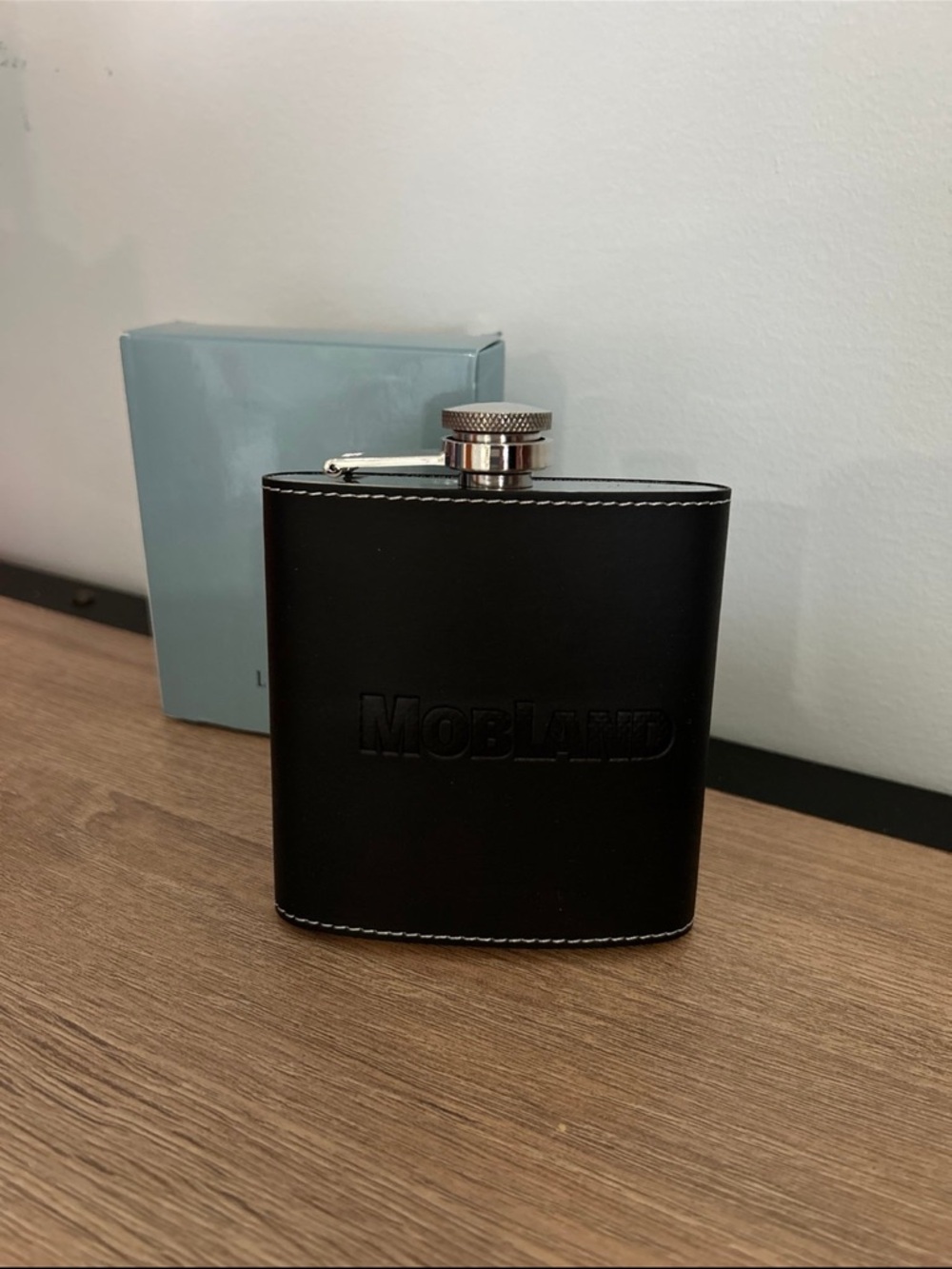 NWOT Leeman Mobland Stainless Steel Flask 6oz